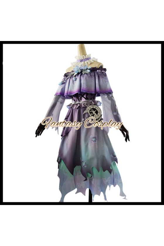 Identity V Entomologist Ghost Candle Halloween Dress Cosplay Costume